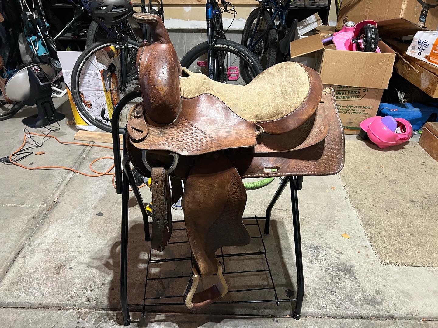 Saddle Before